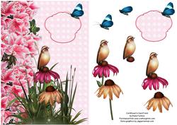 Cornflower Card Front