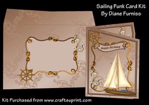 Sailing Funky Card Kit