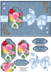 Floral, Card Front