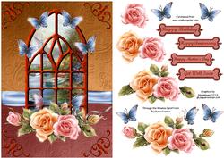 Through the Window Card Front