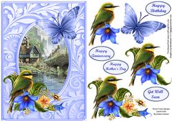 River Front Garden Card Front