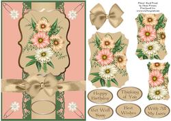 Floral Card Front