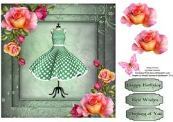 What a Dress Card Front