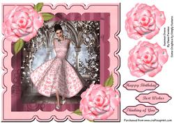 Summer Dress Card Front