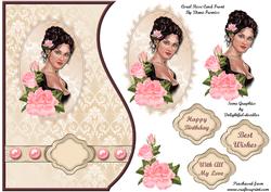 Elegance and Roses Card Front
