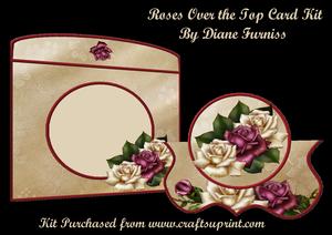 Roses Over the Edge Card Kit