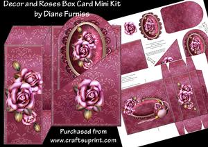 Decor & Roses Box Card Mini Kit