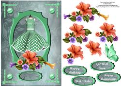 That Green Dress Card Front