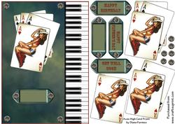 Aces High Card Front