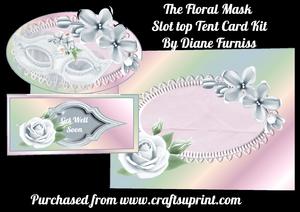 The Floral Mask Slot Top Tent Card Kit