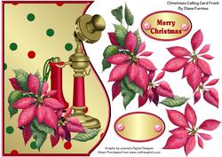 Calling Christmas Card Front