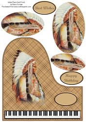 Indian Piano Card Front