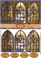 Autumn Windows Card Front