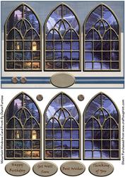 Mountain Windows Card Front