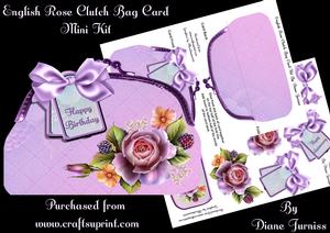 English Rose Clutch Bag Mini Kit