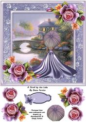 A Stroll by the Lake Card Front