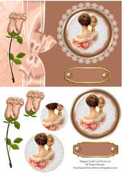 Elegant Lady Card Front (2)