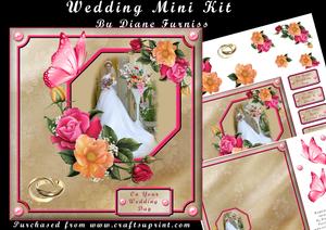 Wedding Square Card Mini Kit