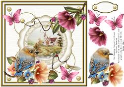 The Country Church Card Front