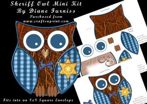Sheriff Owl Mini Kit