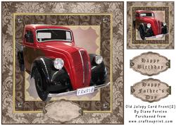 Old Jalopy Card Front (2)