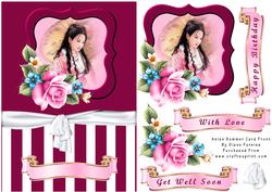 Asian Summer Card Front