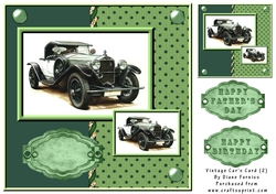 Vintage Car Card (2)