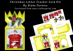 Christmas Letter Cracker Card Kit