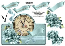 Antique Clock Topper