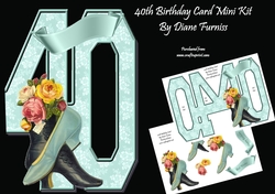 40th Birthday Card Ladies