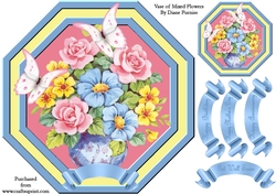Vase of Mixed Flowers