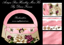 Antique Rose Handbag Mini Kit