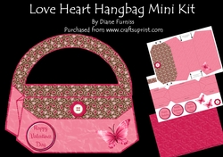 Love Heart Handbag Mini Kit