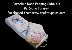 Porcelain Rose Popping Cube Kit
