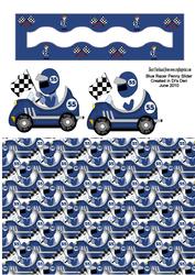 Blue Racer Penny Slider