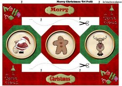 Merry Chistmas Tri Fold