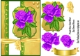 Purple Rose Card Front