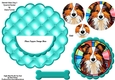Stained Glass Dog 3