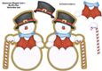 Snowman Shaped Card 3
