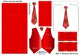 Red Tones Shirt Easel