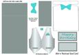 Grey Tones + Bowtie Easel