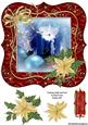 Christmas Candle Card Front