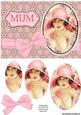Vintage Beauty Mum Card Front