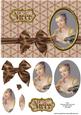 Niece Victorian Lady Card Front
