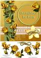 Golden Roses Daughter Inlaw Card Front
