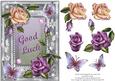 Good Luck Heritage Roses Card Front