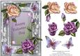 Velentines Heritage Roses Card Front