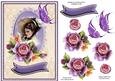 Vintage English Rose Card Front