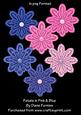 Petals in Pink & Blue
