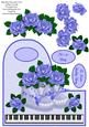 Baby Boy Piano Card Front